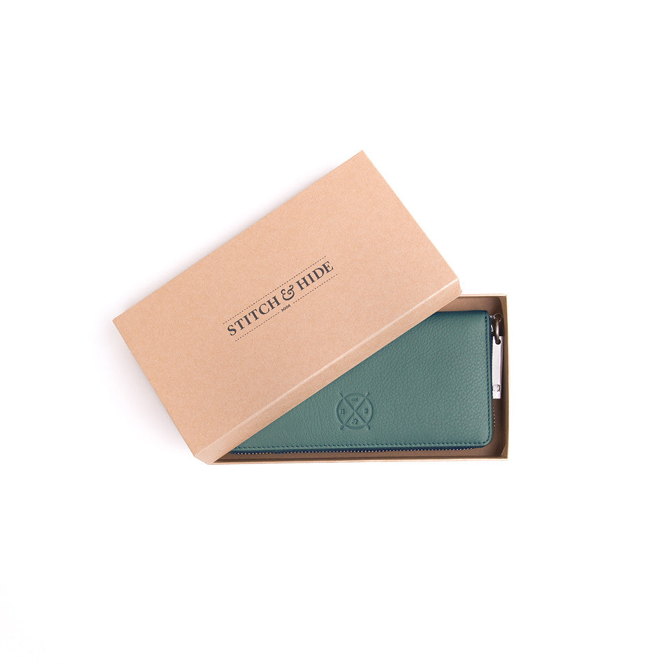 Stitch and Hide: Christina Wallet Teal - Luxe Gifts™
 - 2