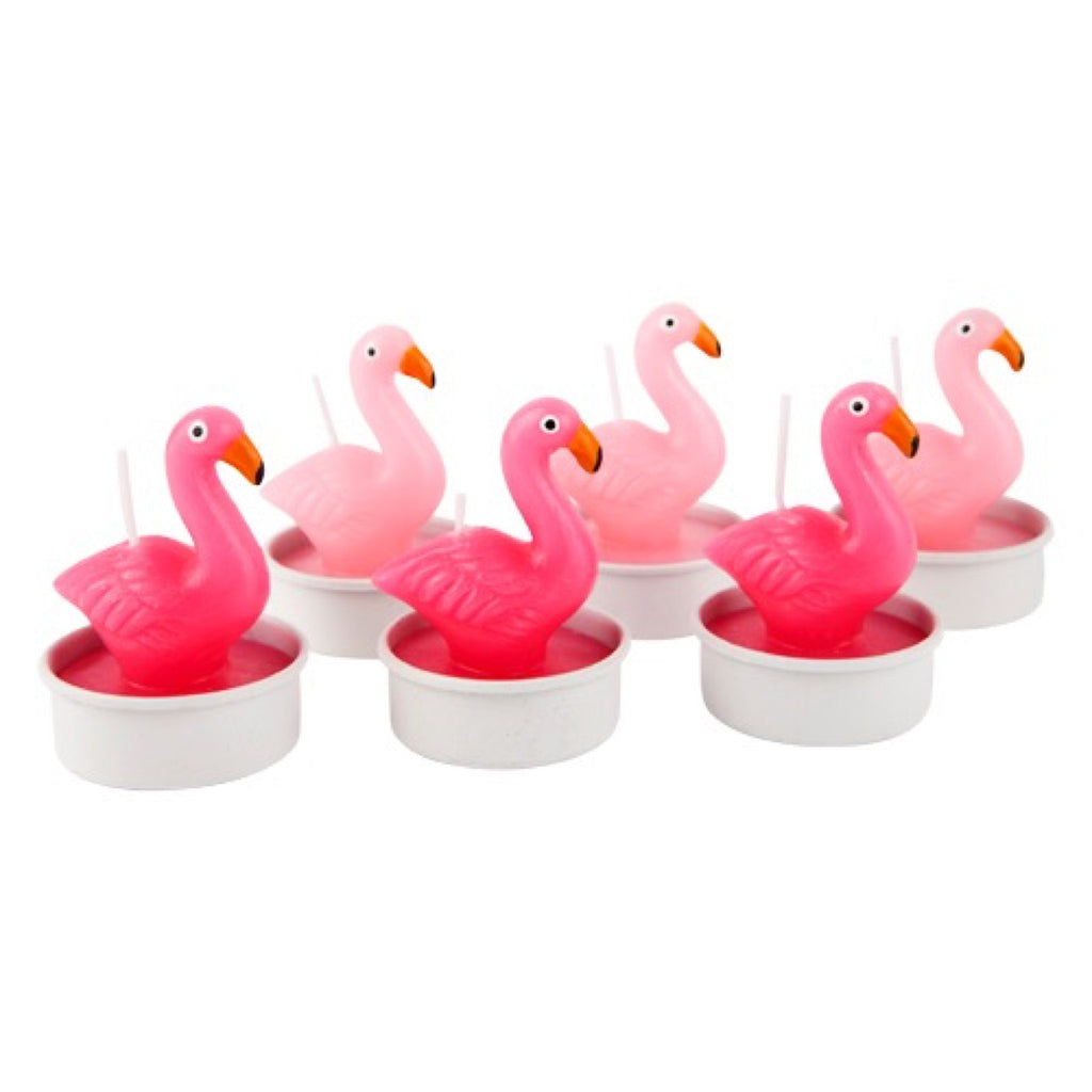 Sunnylife: Flamingo Tealight Candle 6 Set - Luxe Gifts™
 - 1