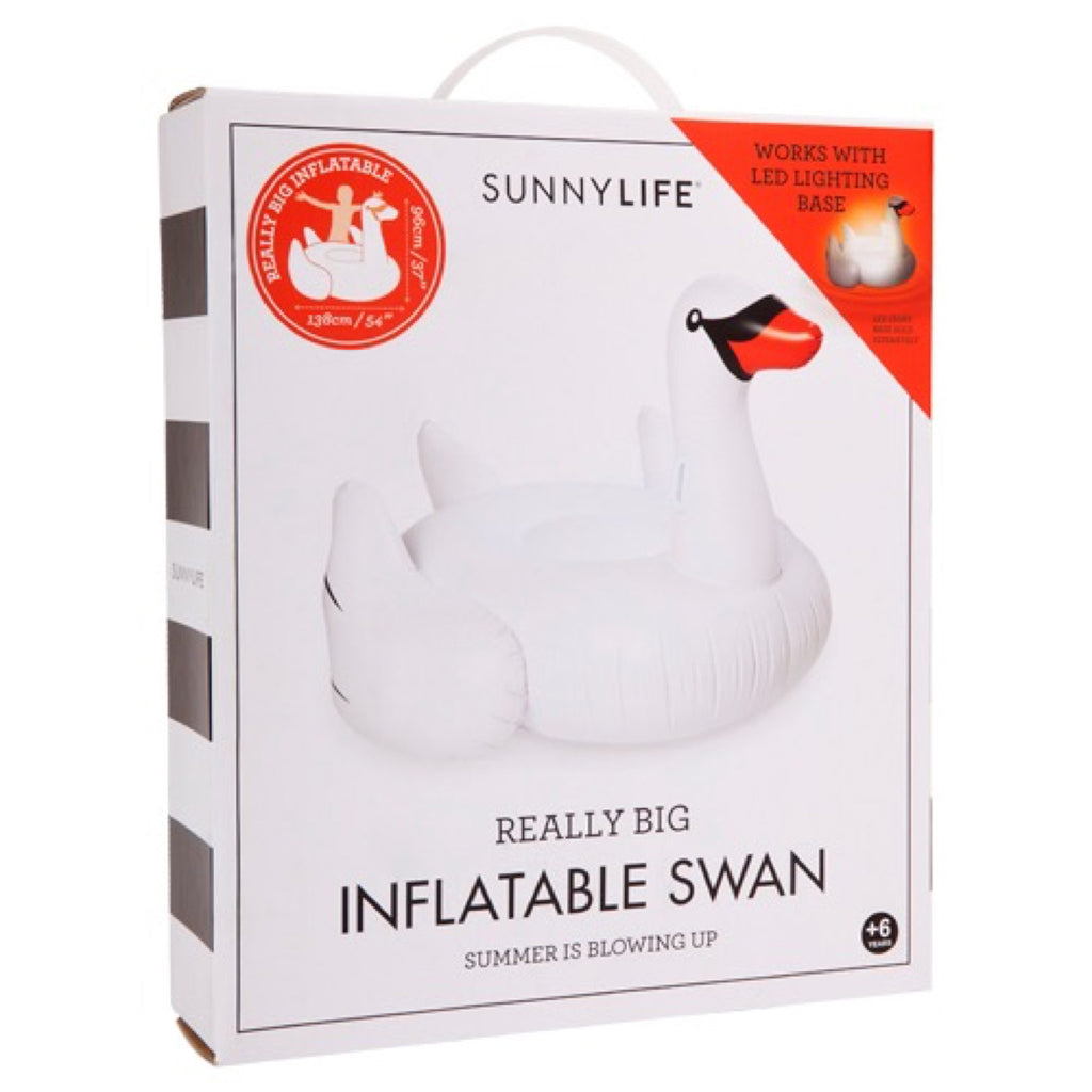 Sunnylife: Inflatable Swan - Luxe Gifts™
 - 2